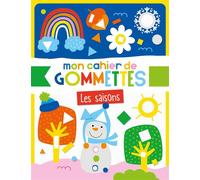 1.2.3 SOLEIL! Mon cahier de gommettes – Les saisons – 200 gommettes géométriques
