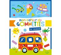 Mon cahier de gommettes - vacances - Atelier Cloro - 1 2 3 Soleil - broché - Document jeunesse