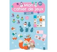 Mon cahier de jeux: L'hiver