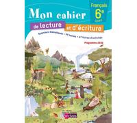 Mon cahier de lecture et d'écriture Français 6e 2016 cahier élève Cahier de l'élève, Nouveau programme 2016 - Claude Carpentier - Bordas - broché - Scolaire / Universitaire