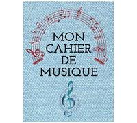 Mon Cahier De Musique: Carnet De Partitions - Papier Manuscrit - 12 Portées Par Page - 81 Pages