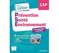 Mon Cahier de Prévention Santé Environnement (PSE) CAP (2026) - Pochette élève
