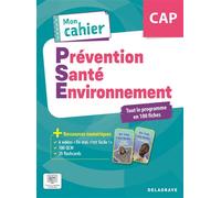 Mon Cahier de Prévention Santé Environnement (PSE) CAP (2026) - Pochette élève (PSE) CAP élève - Jef Guillaud - Delagrave - broché - Scolaire / Universitaire