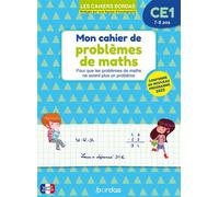 Mon cahier de problèmes de maths CE1 - Hervé Le Madec - Bordas - broché - Scolaire / Universitaire