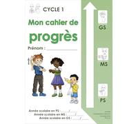 Mon cahier de progrès