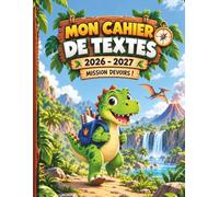 Mon cahier de textes 2026-2027: Mission devoirs !