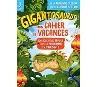 Mon cahier de vacances Gigantosaurus MS-GS