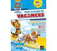 Mon cahier de vacances Pat'Patrouille GS vers le CP 5/6 ans