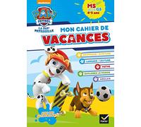 Mon cahier de vacances Pat'Patrouille MS vers la GS 4/5 ans