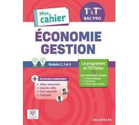 Mon cahier d'Économie-Gestion 1re, Tle Bac Pro (2026) - Pochette élève
