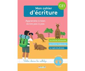 Mon cahier d'écriture CE1 Apprendre à bien écrire pas à pas - Collectif - Rue Des Ecoles - broché - Scolaire / Universitaire