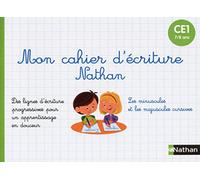 Mon cahier d'écriture CE1 - primaire 7/8 ans