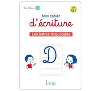 Mon cahier d'écriture CP-CE1 - Cartes Lettres majuscules cursives - Ed. 2022