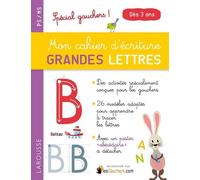 Mon Cahier D'écriture Grandes Lettres Ps/Ms - Spécial Gauchers !