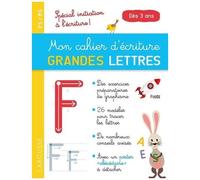 Mon Cahier D'écriture Grandes Lettres Ps/Ms - Spécial Initiation À L'écriture