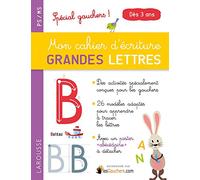 Mon cahier d'écriture GRANDES LETTRES sp gauchers
