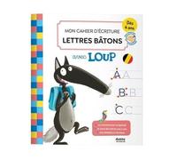 Auzou – Mon cahier d'écriture lettres bâtons avec Loup