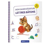 Mon cahier d'ecriture - lettres batons - les chats - Eléonore Della Malva - Auzou Philippe Eds - broché - Scolaire / Universitaire