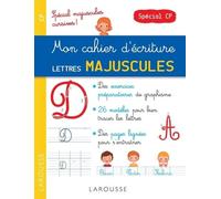 Mon Cahier D'écriture Lettres Majuscules, Cp
