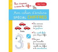 Mon Cahier D'écriture Spécial Chiffres Ms/Gs