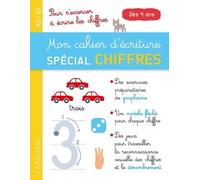 Mon Cahier D'écriture Spécial Chiffres Ms/Gs