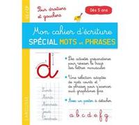 Mon cahier d'écriture spécial premiers mots et phrases Valérie Herman (Auteur)