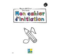 Mon cahier d'initiation +cd et audio inclus --- formation musicale