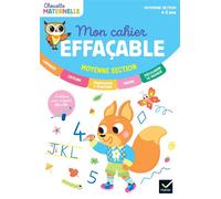 Mon cahier effaçable - Moyenne Section - Albert J. Cohen - Hatier - broché - Scolaire / Universitaire