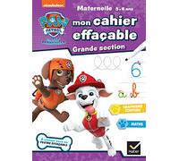 Rachel Valentin – Mon cahier effaçable Pat'Patrouille GS – Maternelle Grande Section – Broché