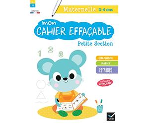 Mon cahier effaçable Petite Section