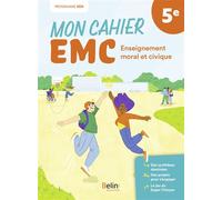 Mon cahier EMC 5e - Stéphane Henry - Belin Éducation - broché - Scolaire / Universitaire
