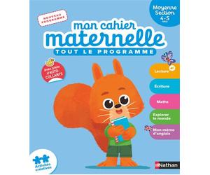 Mon cahier maternelle Moyenne Section 4-5 ans - Stéphanie Morisson - Nathan - broché - Scolaire / Universitaire
