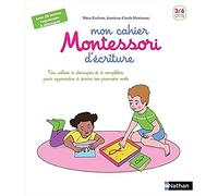 Mon cahier Montessori d'écriture - 3/6 ans