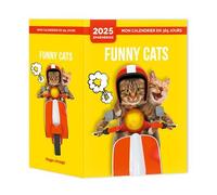 Mon calendrier 2025 - Funny cats - Collectif - Hugo Image - Ephéméride