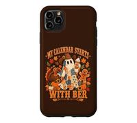 Mon Calendrier Commence avec BER Ghost Halloween Coque pour iPhone 11 Pro Max