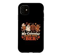 Mon Calendrier Commence avec BER Thanksgiving Coque pour iPhone 11