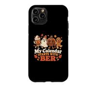 Mon Calendrier Commence avec BER Thanksgiving Coque pour iPhone 11 Pro