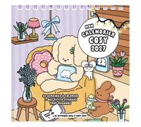 Mon calendrier cosy 2027 - 52 semaines à colorier + des petits stickers trop mignons