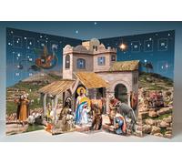 Mon calendrier de l'Avent en 3D: avec son livret d'accompagnement