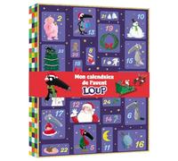 Mon calendrier de l'avent Loup : Avec 10 figurines