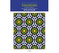 Mon calendrier du Ramadan 30 illustrations à colorier inspirées des arts de l'islam - Myriam Rakho - Albouraq - cartonné - Document jeunesse dès 6 ans