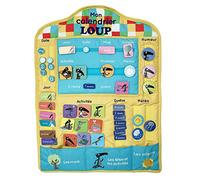 Mon calendrier en tissu du Loup - NED