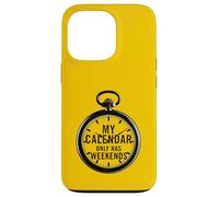 Mon Calendrier ne Contient Que Les Week-Ends Coque pour iPhone 13 Pro