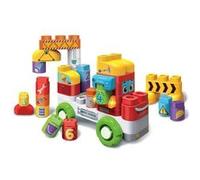 Mon camion 1.2.3 interactif bla bla blocks (30 briques illustrees + 1 super bloc) - jeu construction - bebe et enfant G