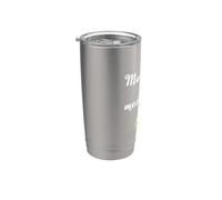 Mon Camper Mes règles Caravane Camping Nature Gobelet isotherme en acier inoxydable double paroi