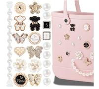 Mon Carame Accessoires de sac de plage en caoutchouc, inserts d'accessoires de sac de plage en caoutchouc, charmantes breloques de perles, other, Plastique, Autre