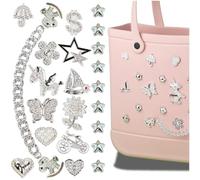 Mon Carame Accessoires de sac de plage en caoutchouc, inserts d'accessoires de sac de plage en caoutchouc, charmantes breloques de perles, other, Plastique, Autre