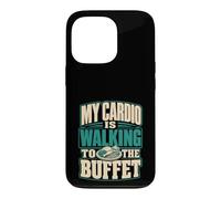 Mon Cardio Marche Jusqu'au Buffet, C'est drôle Coque pour iPhone 13 Pro