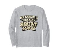 Mon Cardio Marche vers Le Support de Squats Funny Gym Manche Longue