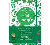 Mon carnet à compléter pour prendre soin de ma mini-jungle de plantes d'intérieur